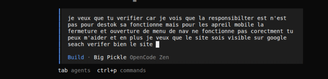 Après - travail finie